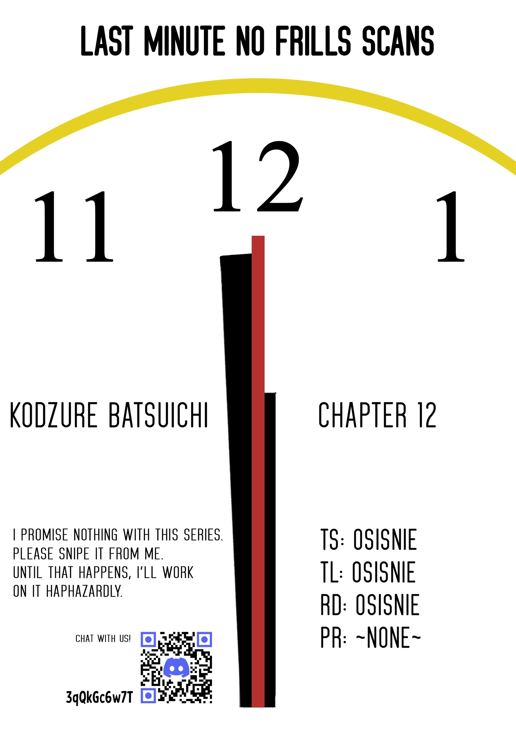 Kozure Batsuichi, Saigo no Koi wa Numa deshita. Chapter 12 - page 17