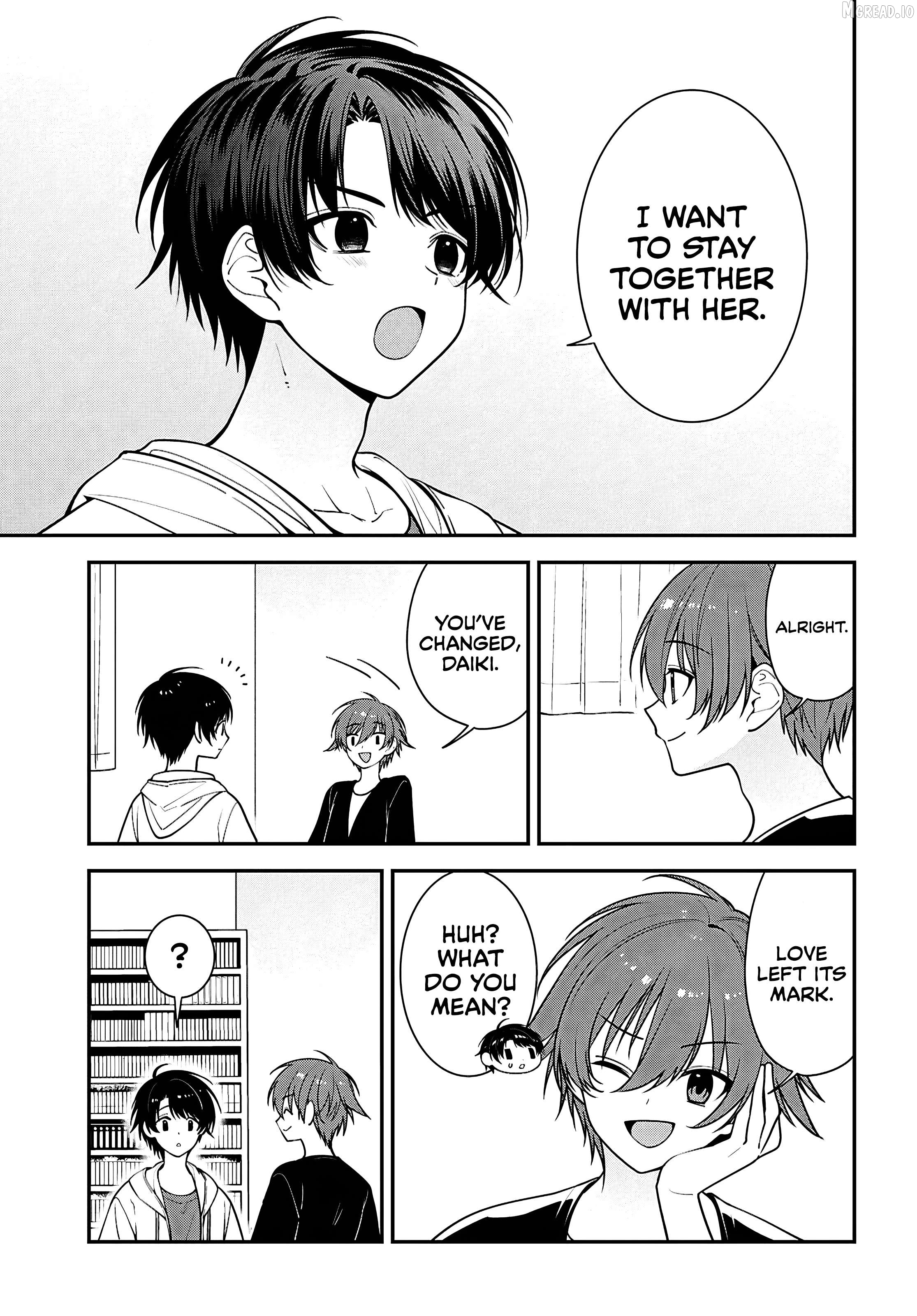 The Yankee Shimizu-san Sitting Next to Me Has Dyed Her Hair Black Chapter 17 - page 4