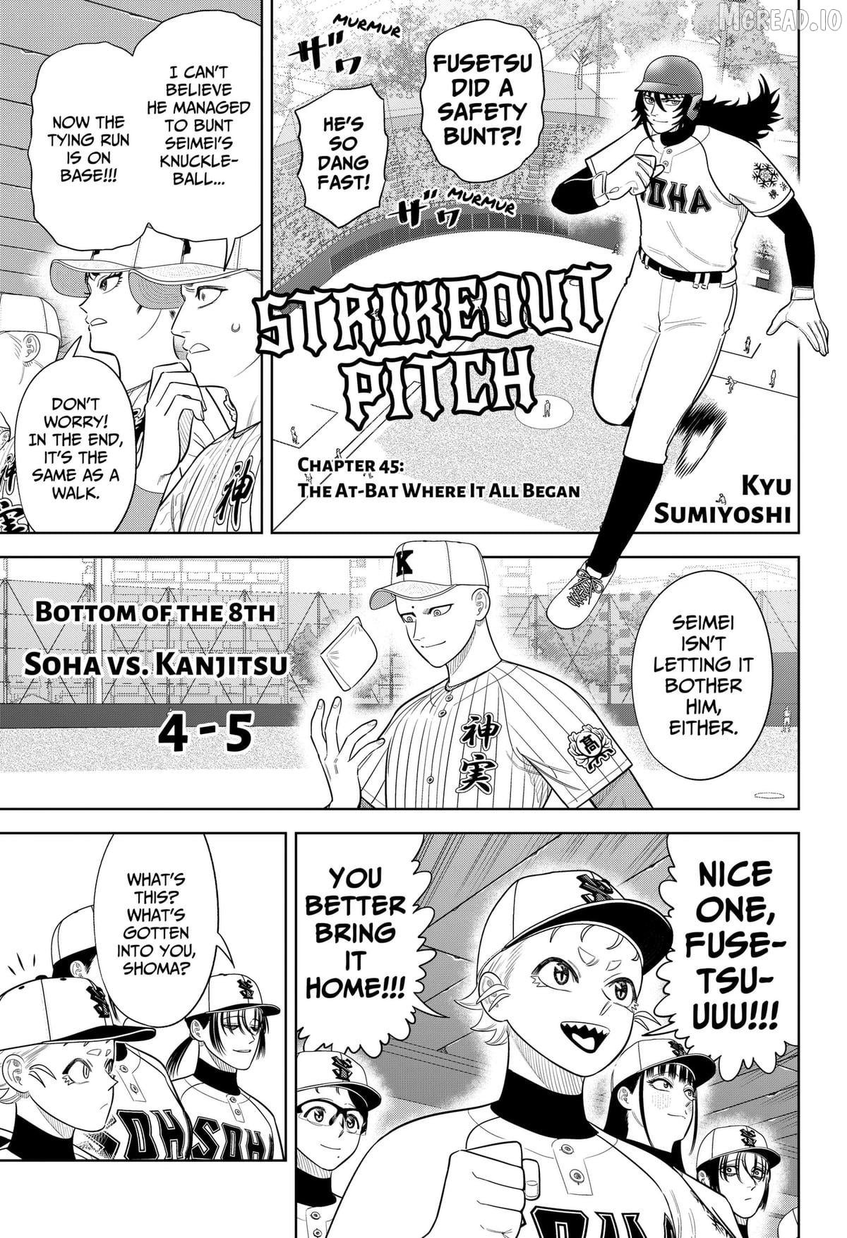 Strikeout Pitch Chapter 45 - page 1