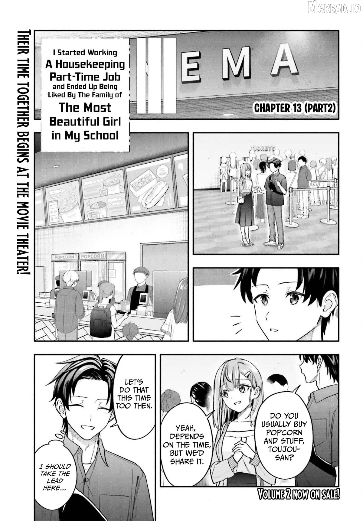 Kaji daikou no arubaito wo hajimetara gakuen ichi no bishoujo no kazoku ni kiniirarechaimashita. Chapter 13 - page 19