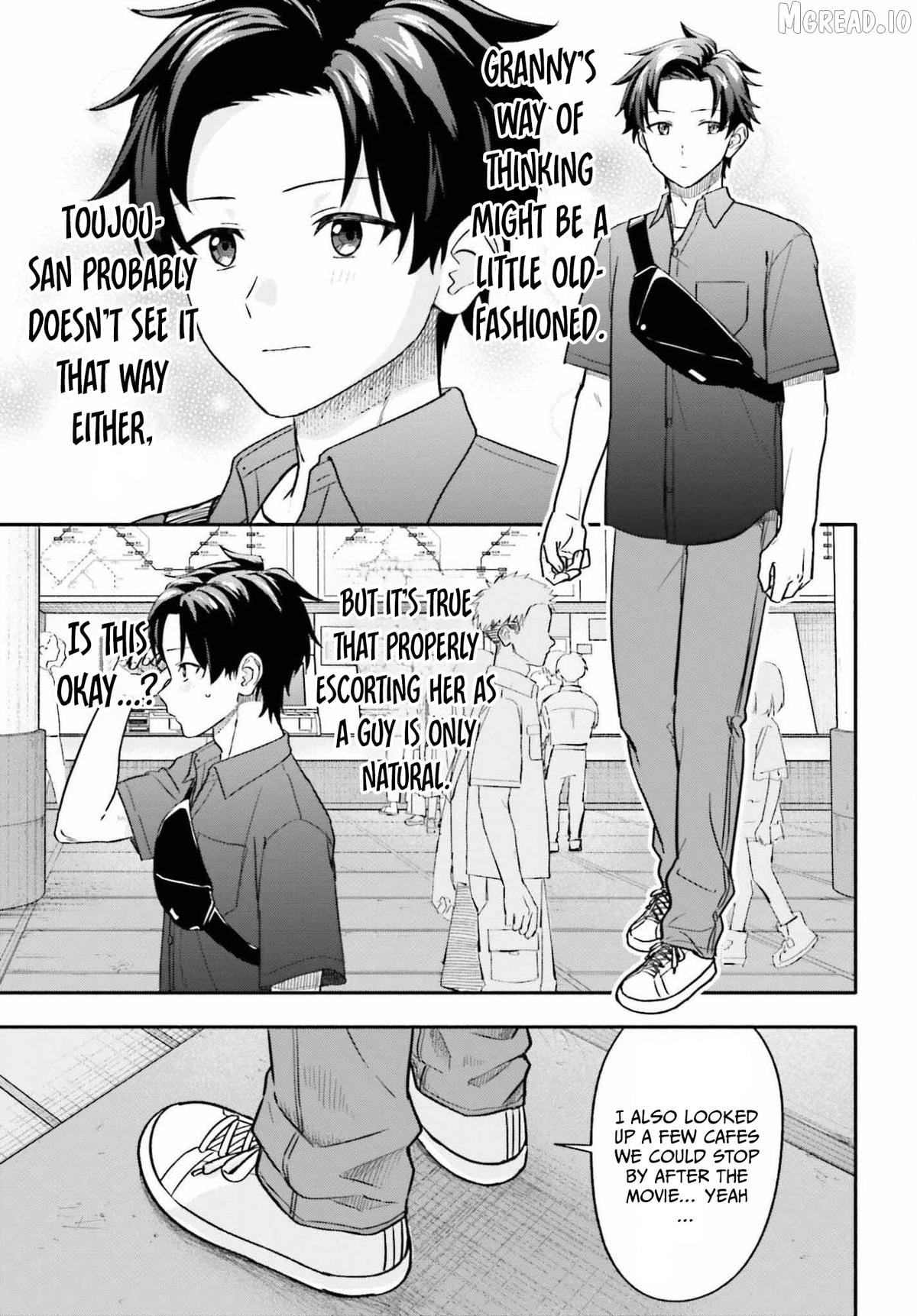Kaji daikou no arubaito wo hajimetara gakuen ichi no bishoujo no kazoku ni kiniirarechaimashita. Chapter 13 - page 7