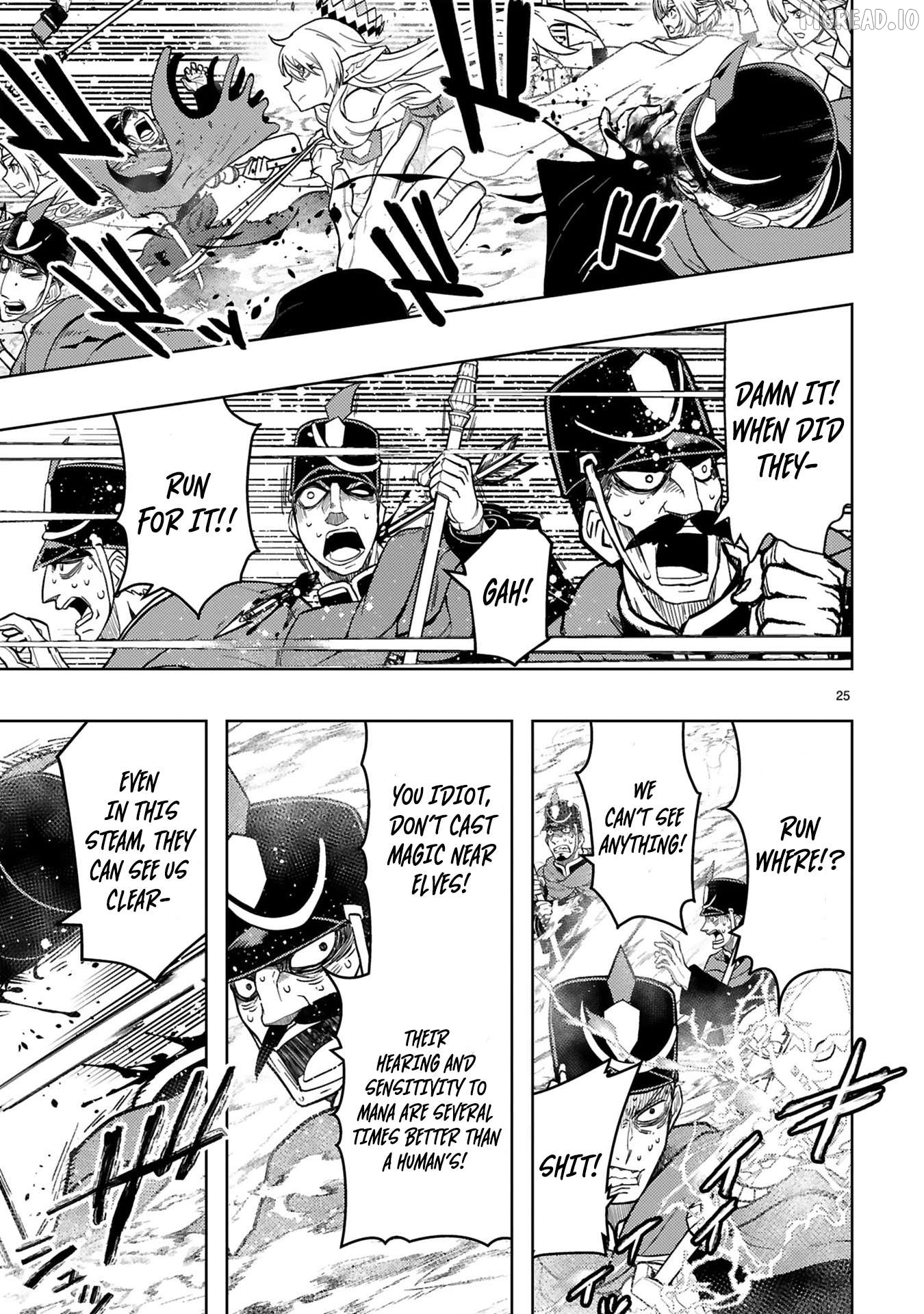 Shokei Sareta Saikyou no Gunnyou Majutsushi, Haisenkoku no Elf Hime to Kokka Saikensu ~ Sokoku yo Jama Suru no wa Kattedaga, Sono Majutsu Tsukutta no Ore na Node Kikanai ga? ~ Chapter 16 - page 6