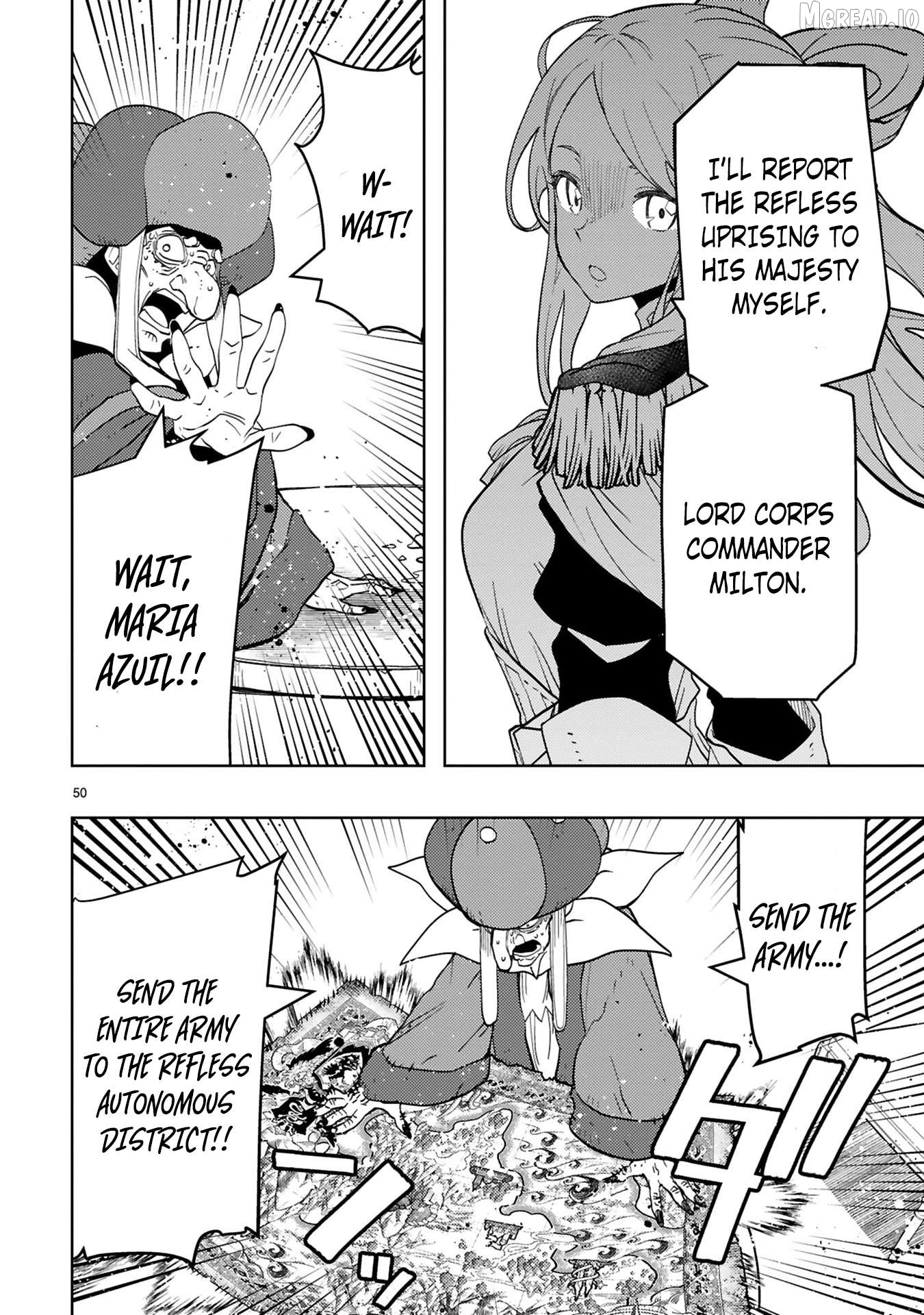 Shokei Sareta Saikyou no Gunnyou Majutsushi, Haisenkoku no Elf Hime to Kokka Saikensu ~ Sokoku yo Jama Suru no wa Kattedaga, Sono Majutsu Tsukutta no Ore na Node Kikanai ga? ~ Chapter 17 - page 11