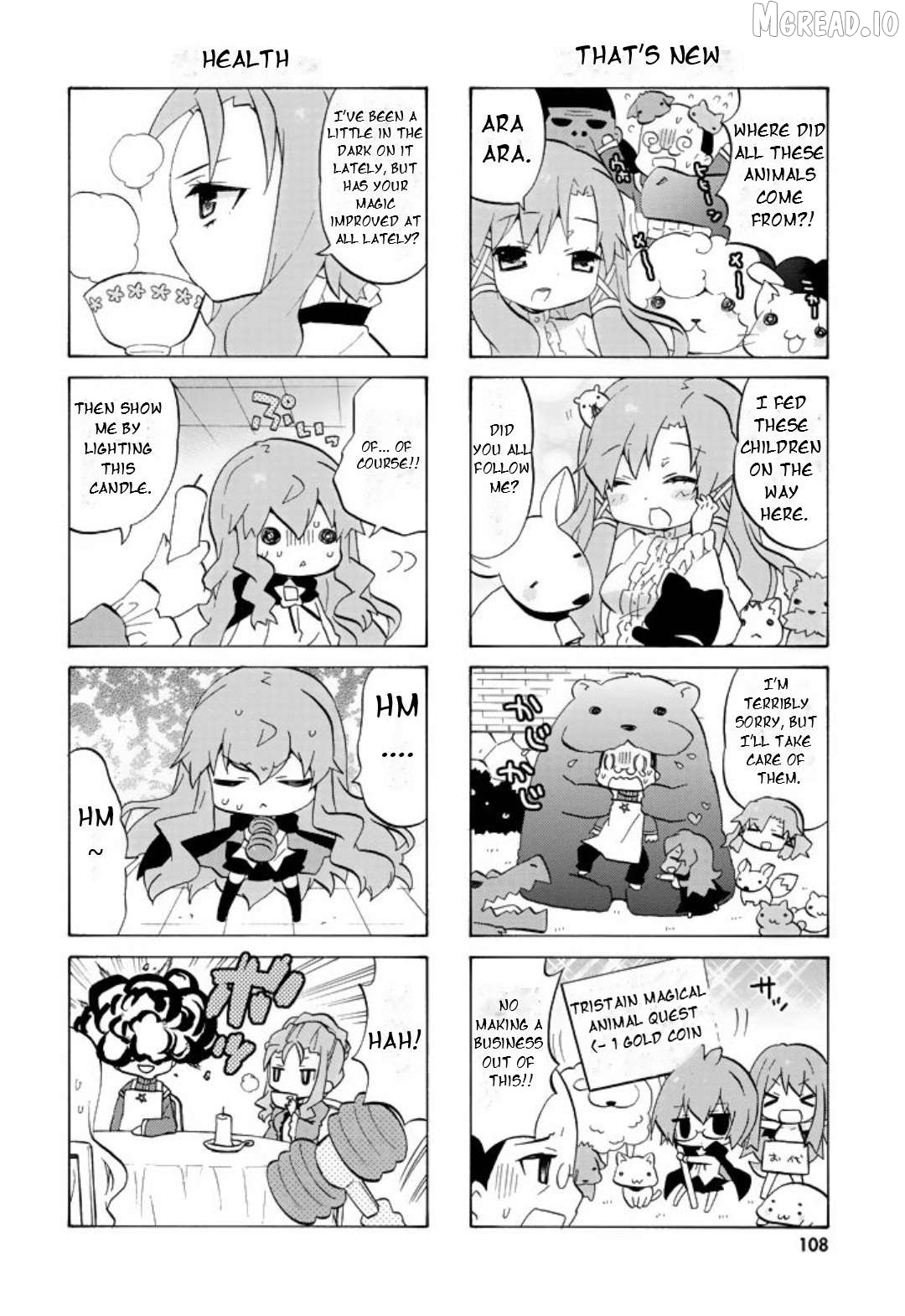 Zero no Chukaima - Yo-chien Nano! Chapter 53 - page 7