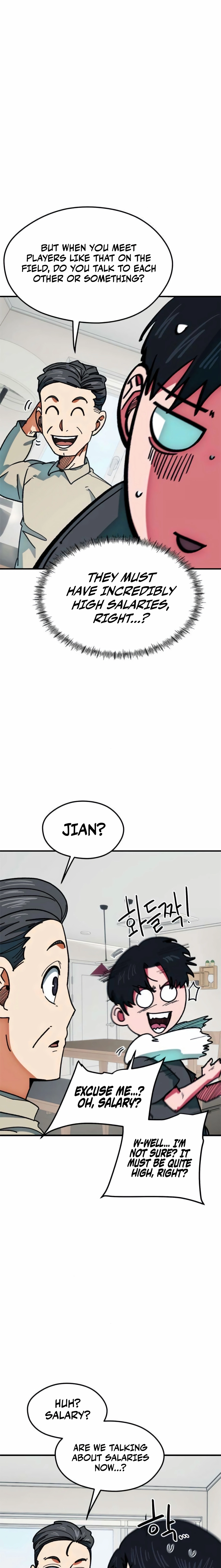 I'm Being Misunderstood as a Soccer Genius Chapter 64 - page 19