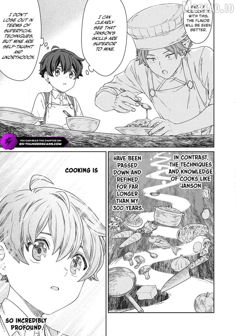 Koushakuka No Ryouriban-sama ~300-nen Ikiru Chiisana Ryourijin~ Chapter 22 - page 21