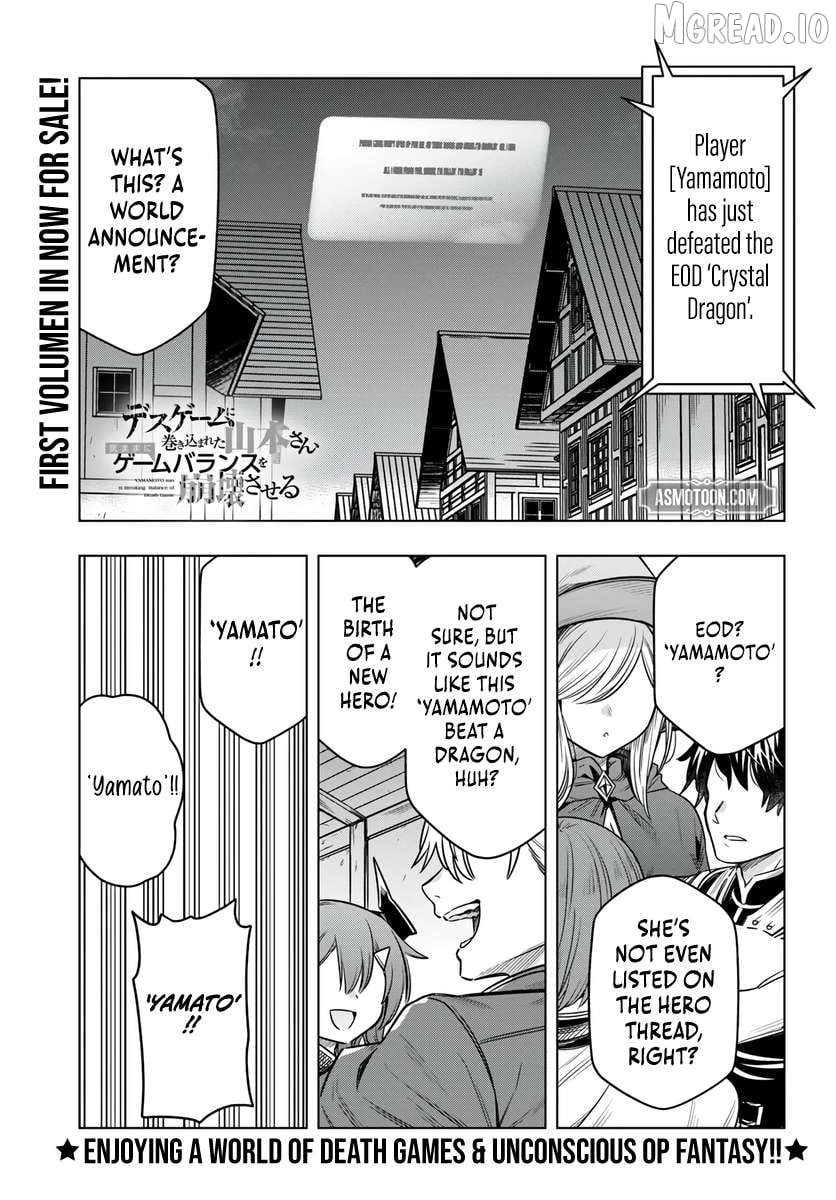 Desugemu Ni Makikomareta Yamamoto-san, Kimama Ni Gemu Baransu Wo Hokai Saseru Chapter 10 - page 2