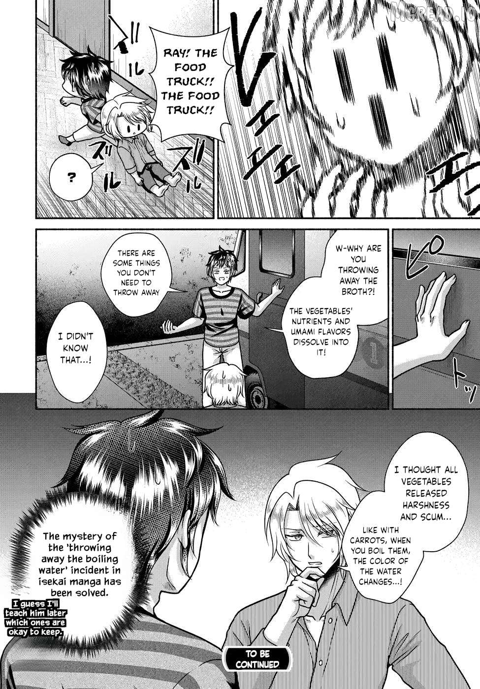 Kitchen Car "Deli-joy" - Shasou Kara Isekai e Umaimono Mitsuyu Hanbaichuu! Chapter 20.5 - page 3