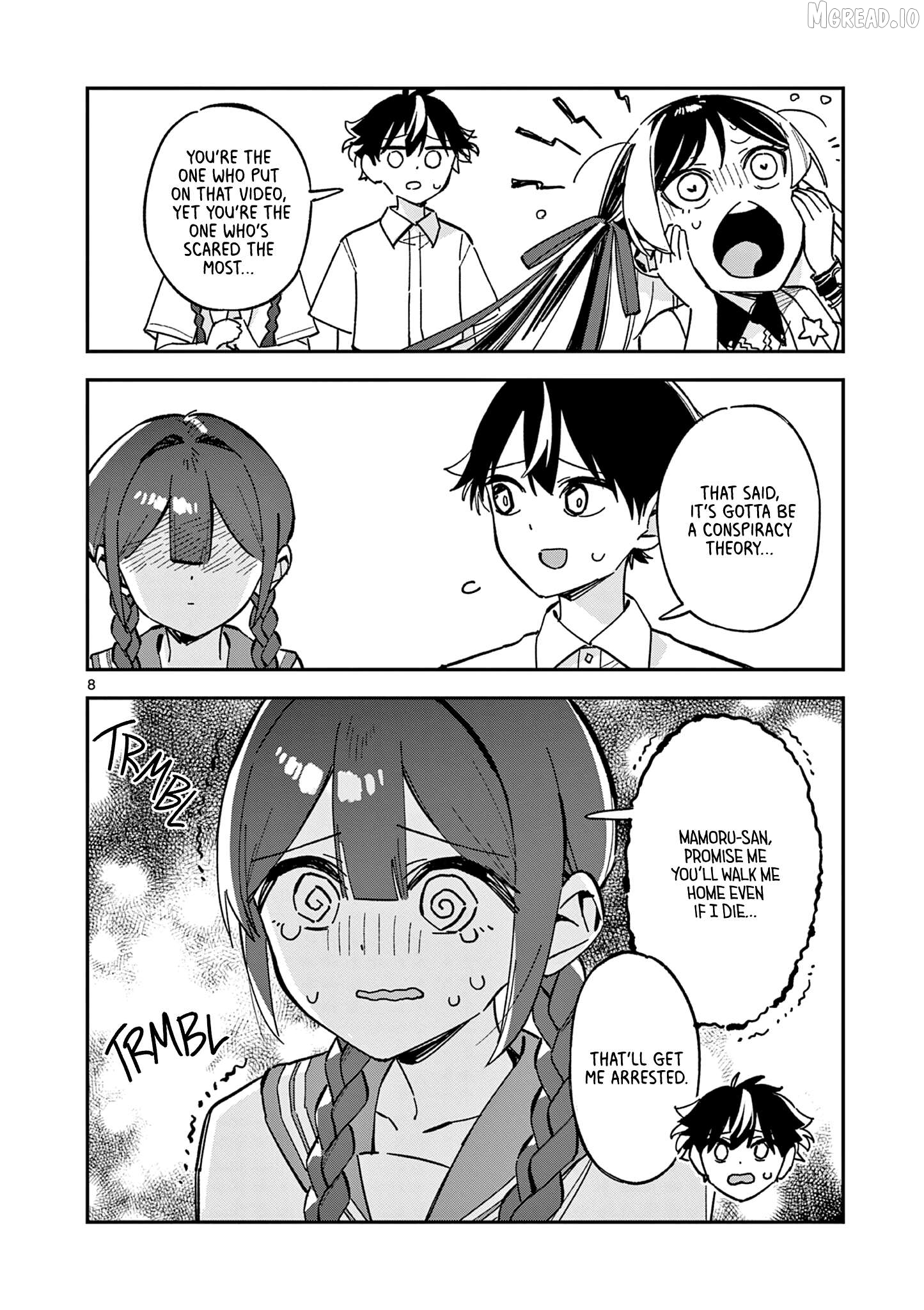 After School, We Wander in Space. Chapter 48 - page 8