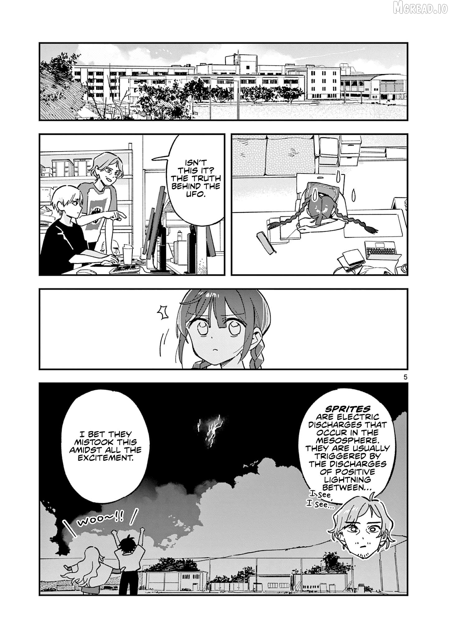 After School, We Wander in Space. Chapter 50 - page 5