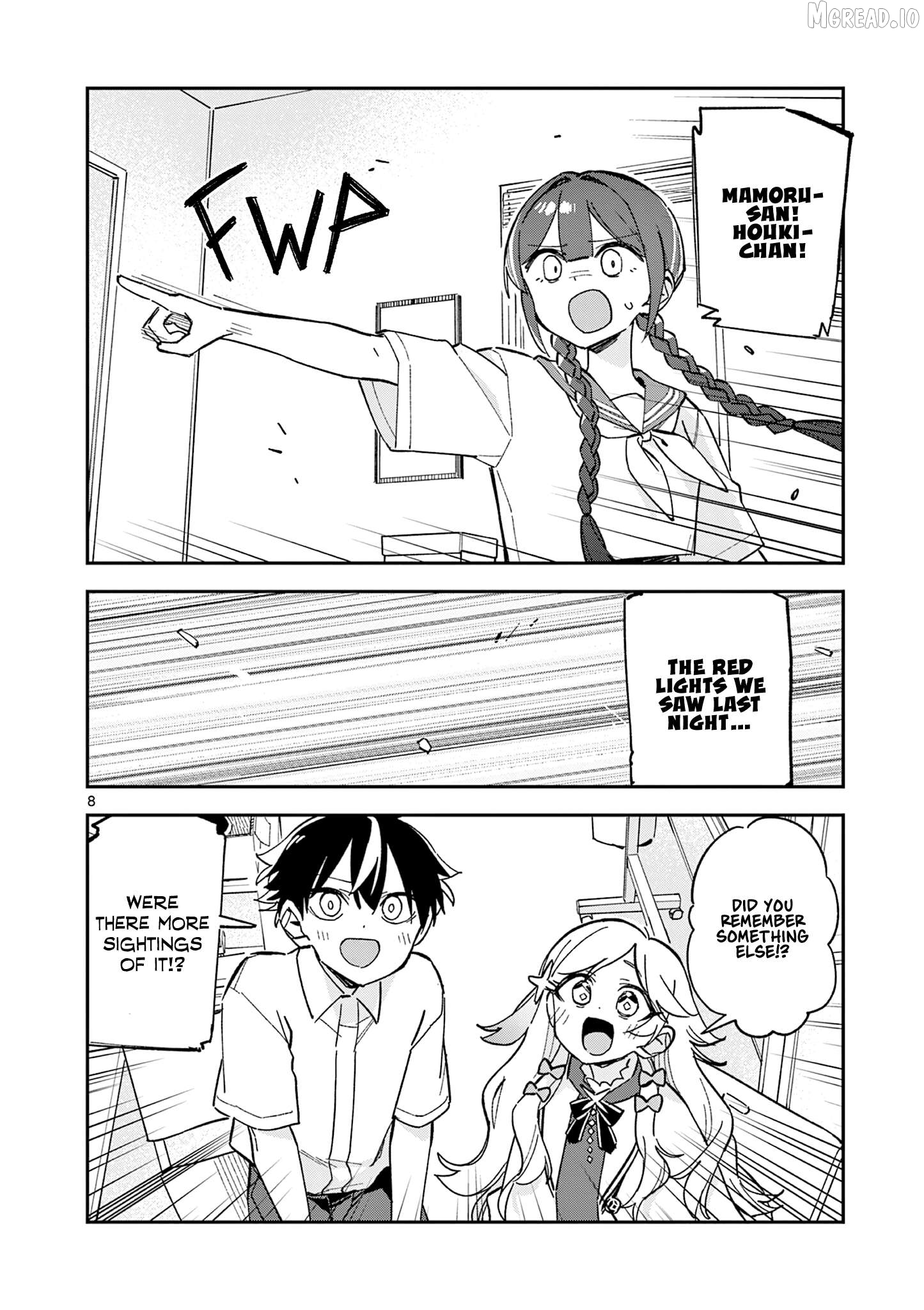 After School, We Wander in Space. Chapter 50 - page 8