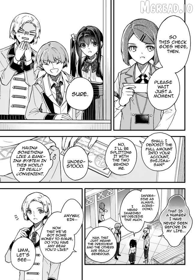 Wakiyaku ni Tensei shita Hazu ga, Itsu no Manika Densetsu no Renkinjutsushi ni Natteta ~Nakama-tachi ga Eiyuu Demo Ore wa Shienshoku nanda ga~ Chapter 8.3 - page 1