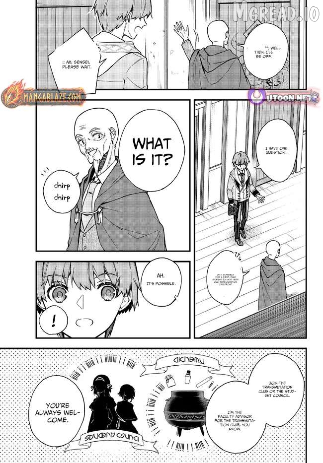 Wakiyaku ni Tensei shita Hazu ga, Itsu no Manika Densetsu no Renkinjutsushi ni Natteta ~Nakama-tachi ga Eiyuu Demo Ore wa Shienshoku nanda ga~ Chapter 4.1 - page 10