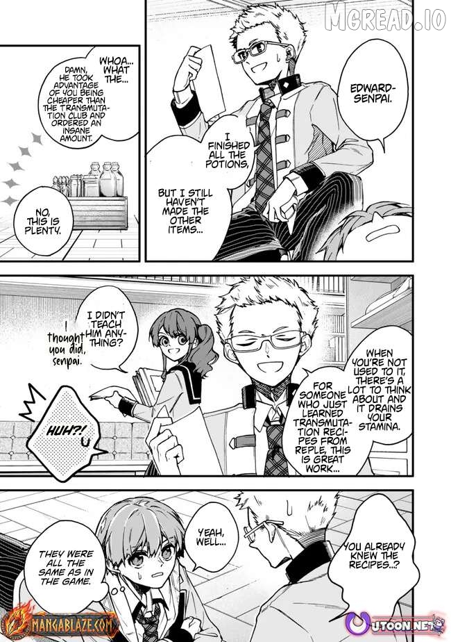 Wakiyaku ni Tensei shita Hazu ga, Itsu no Manika Densetsu no Renkinjutsushi ni Natteta ~Nakama-tachi ga Eiyuu Demo Ore wa Shienshoku nanda ga~ Chapter 15.1 - page 7