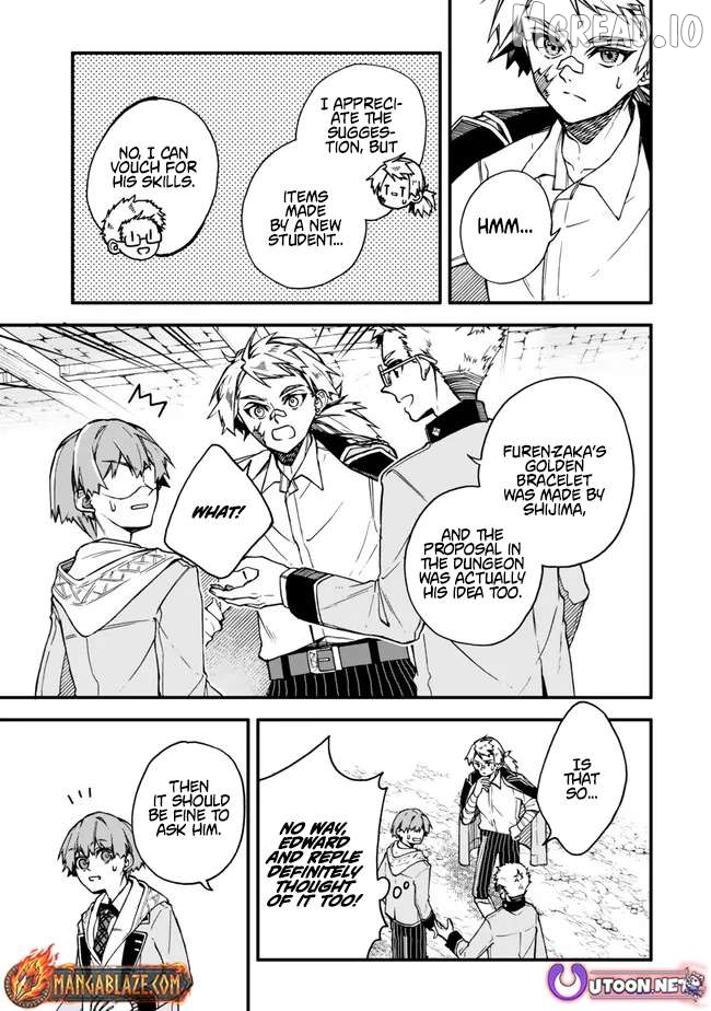 Wakiyaku ni Tensei shita Hazu ga, Itsu no Manika Densetsu no Renkinjutsushi ni Natteta ~Nakama-tachi ga Eiyuu Demo Ore wa Shienshoku nanda ga~ Chapter 14.3 - page 7