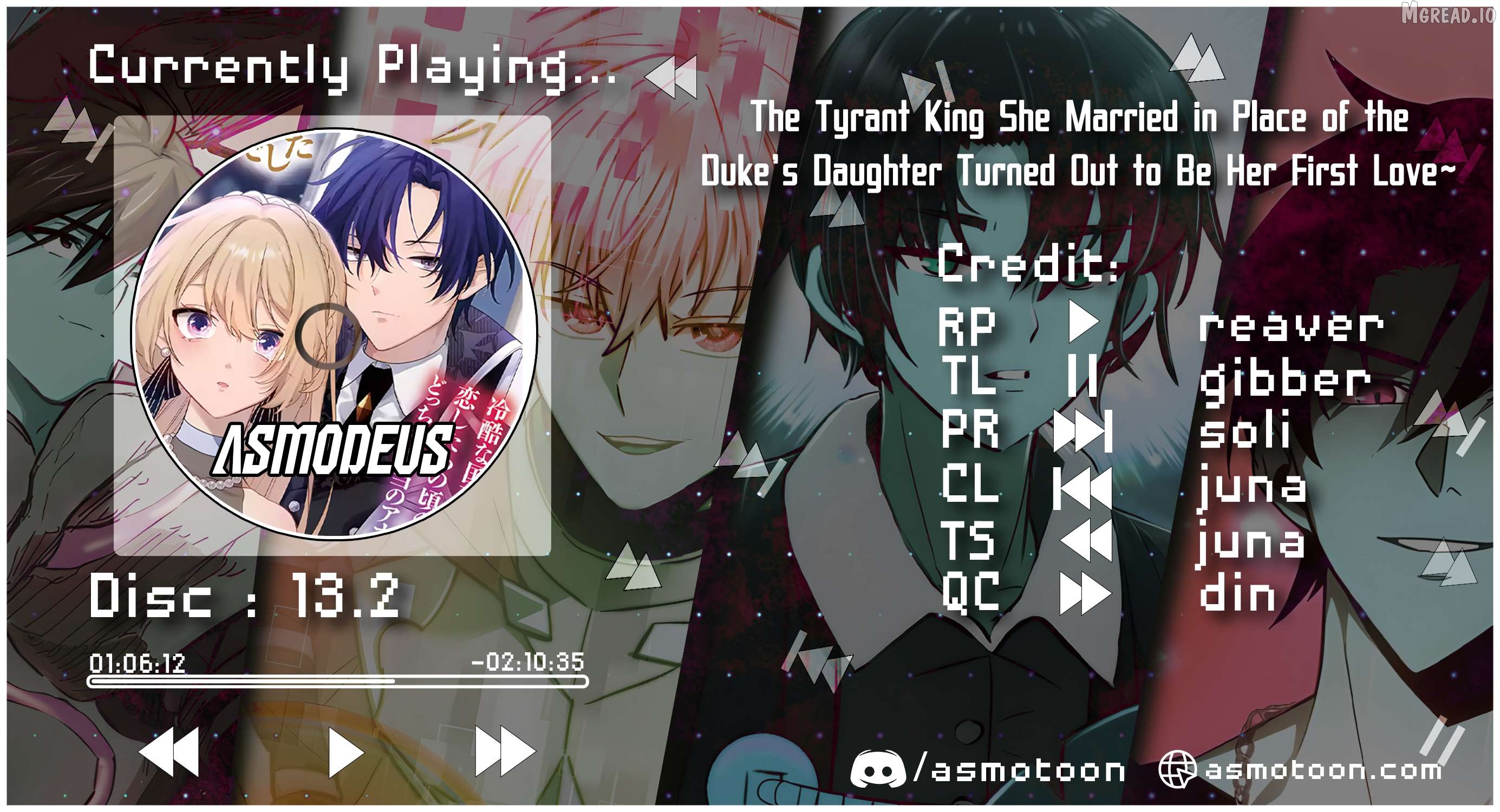 The Tyrant King She Married in Place of the Duke’s Daughter Turned Out to Be Her First Love~ Chapter 13.2 - page 1