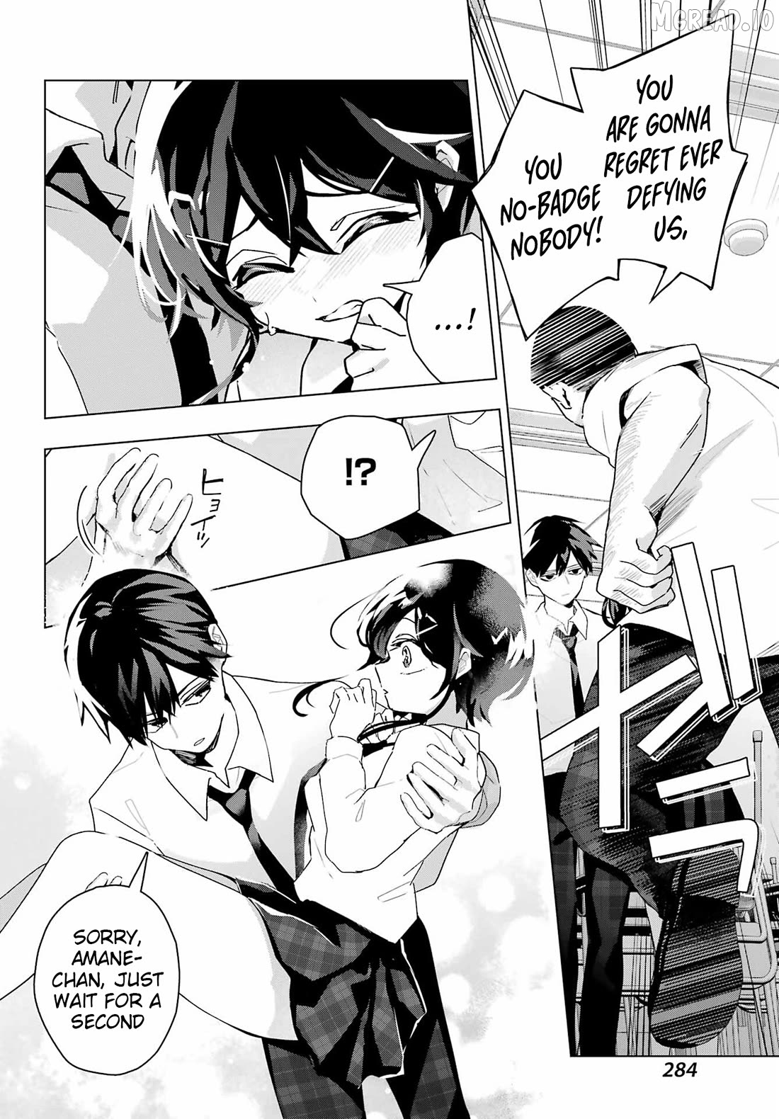 Anta to Osananajimitte dake demo Iyananoni! ~Zekkou kara Hajimaru S-kyuu Bishoujo to no Gakuen Nariagari Seikatsu~ Chapter 13 - page 12