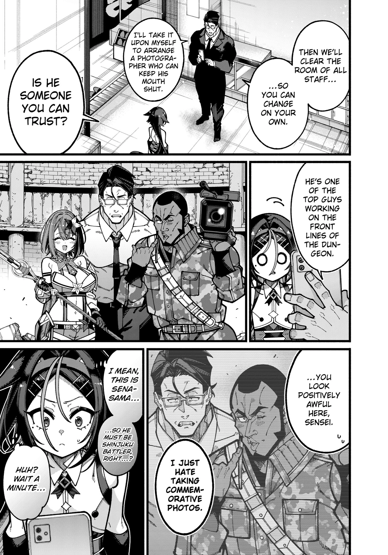 Jimi na Ojisan, Jitsu wa Eiyu Datta. -Jikaku ga Nai mama Muso Shitetara, Mei no Dungeon Haishin de Sarasareteta yo desu Chapter 29 - page 13