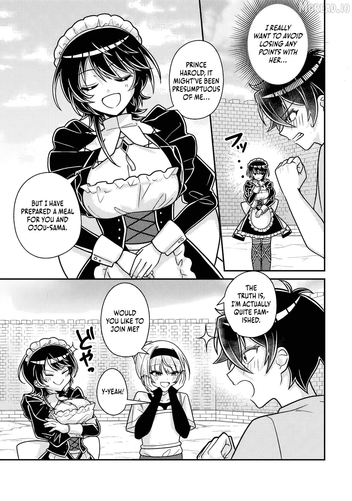 Munou no Akudou Ouji wa Ikinokoritai ~Ren'ai RPG no Akuyaku Mob ni Tensei Shita kedo, Gensaku Mushi shite Saikyou o Mezasu~ Chapter 17.1 - page 12