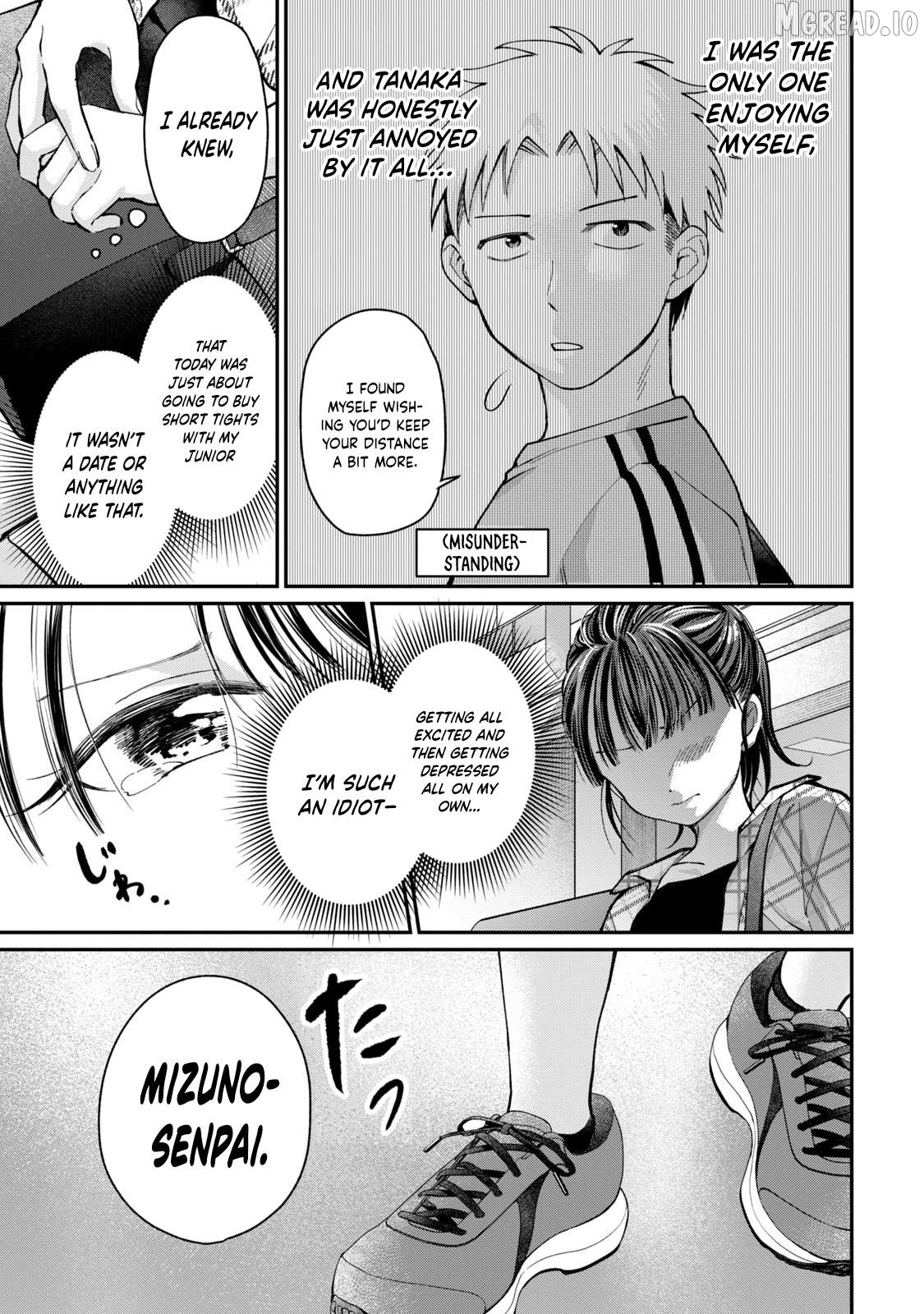 Tanaka and Mizuno Do Not Understand Each Other Chapter 17 - page 4