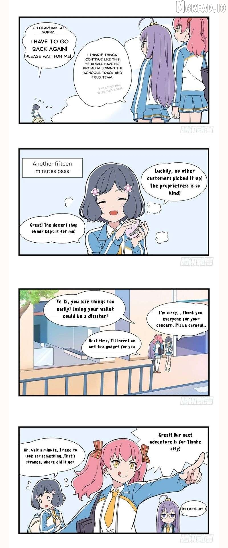 Call Up Girls Chapter 5 - page 4