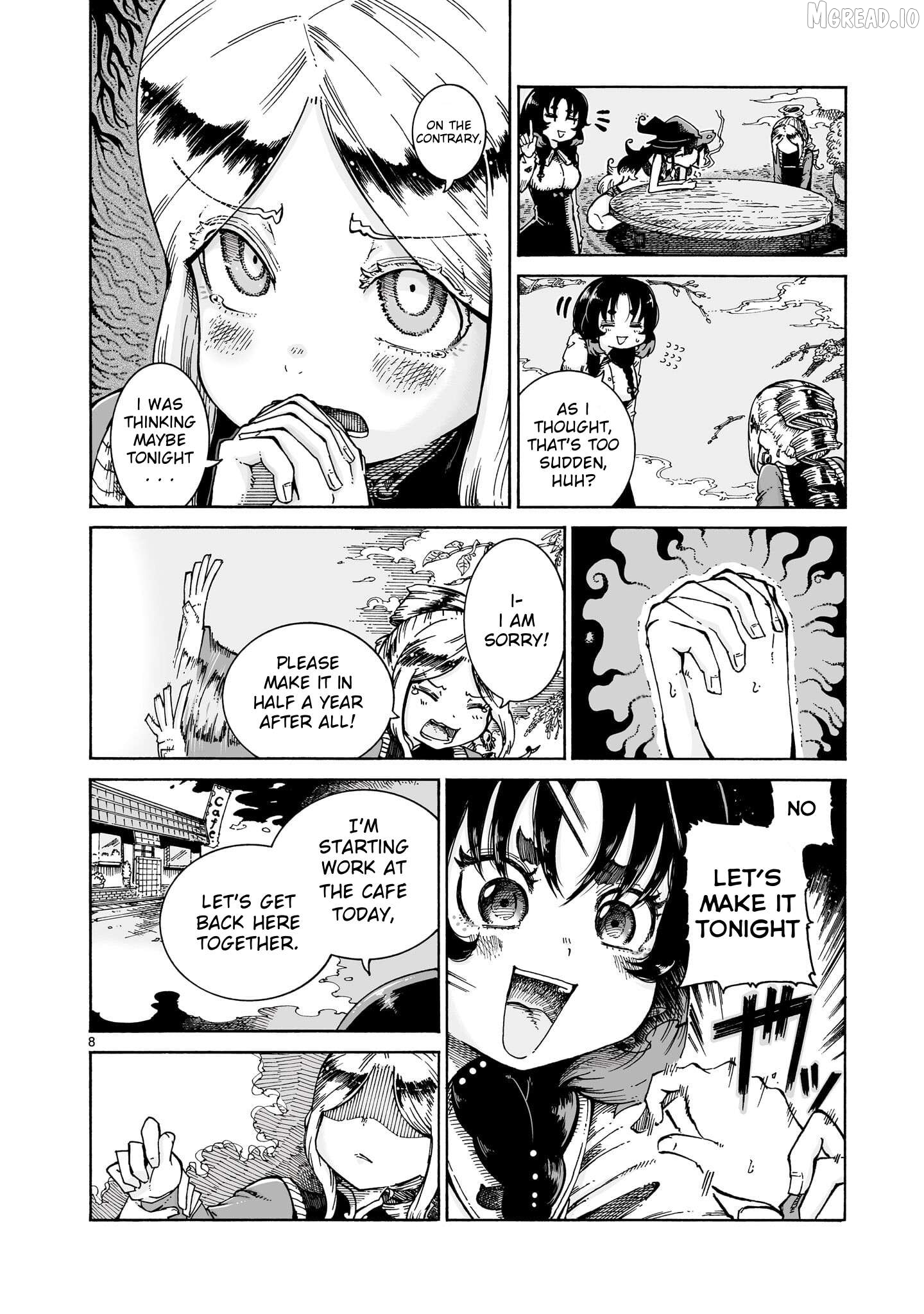 Majo to Kyurasu Chapter 15.2 - page 8