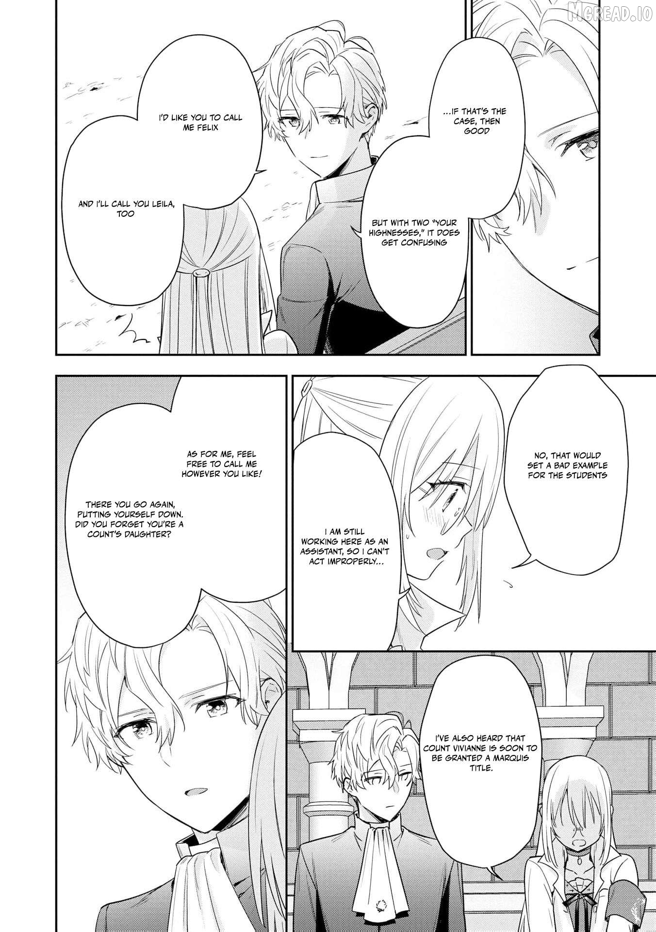Akuyaku Reijou wa Iya na no de, Imushitsu Joshu ni narimashita Chapter 11 - page 22