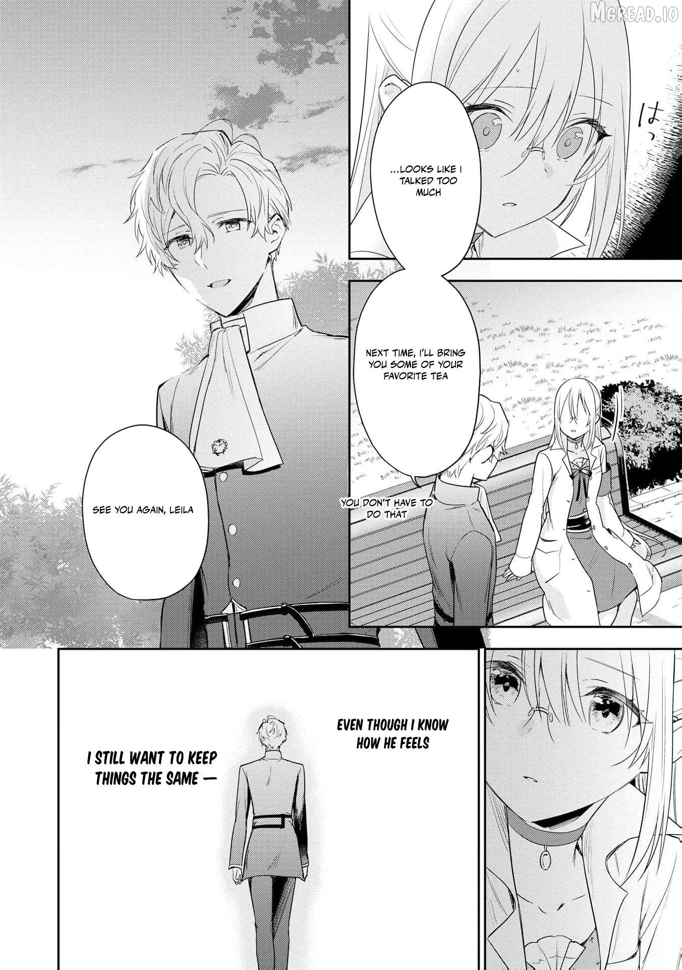 Akuyaku Reijou wa Iya na no de, Imushitsu Joshu ni narimashita Chapter 11 - page 24
