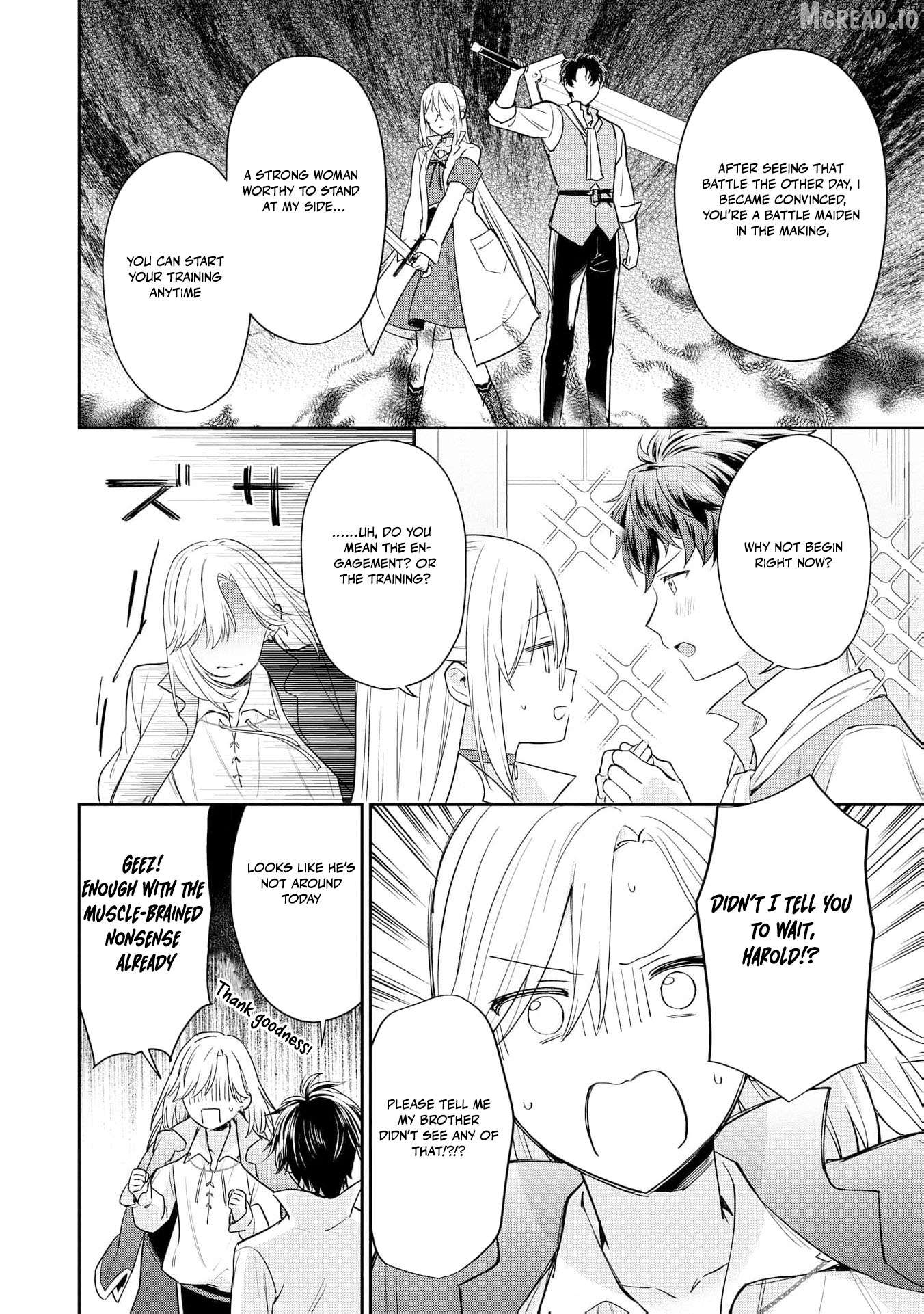 Akuyaku Reijou wa Iya na no de, Imushitsu Joshu ni narimashita Chapter 11 - page 28