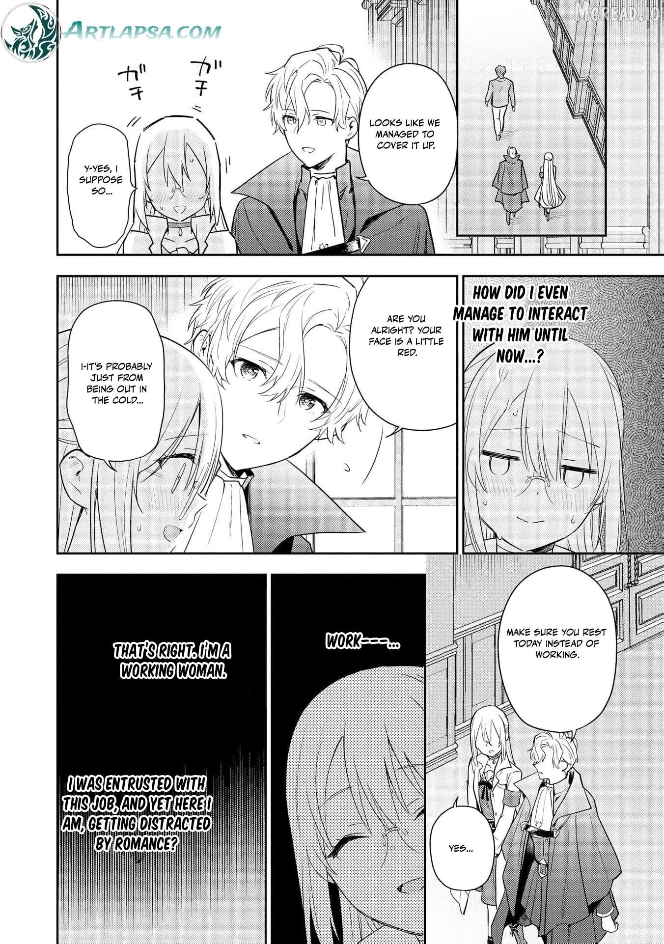 Akuyaku Reijou wa Iya na no de, Imushitsu Joshu ni narimashita Chapter 14 - page 7