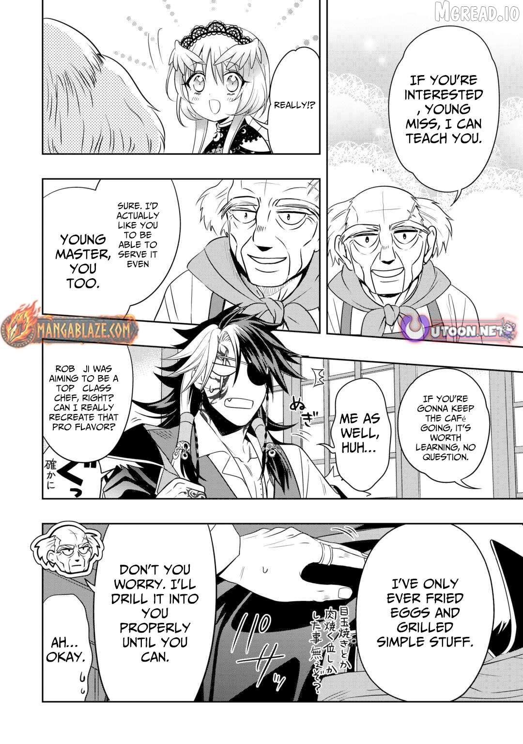 Sono Mofu Café Tenshu, Moto Saikyō Kaizoku. Chapter 11 - page 11