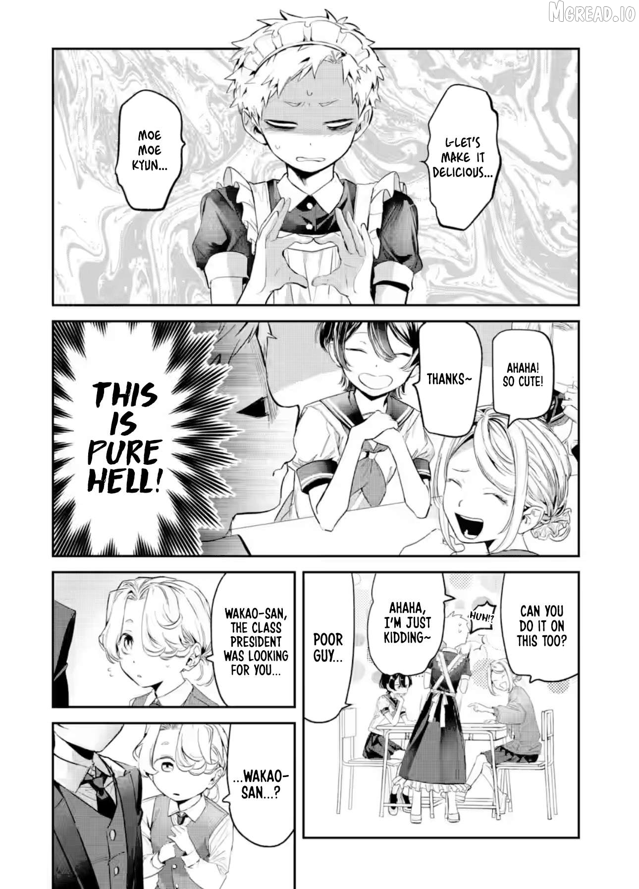 Tonari no Wakao-san wa Miesou de Mienai Chapter 25 - page 6