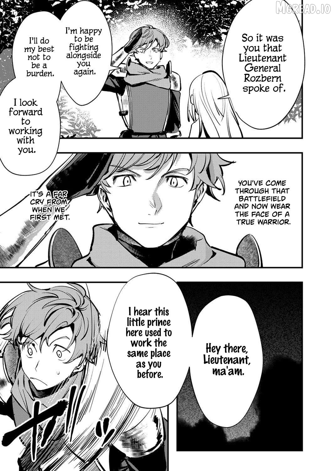 Shura Youjo no Eiyuutan ~Hanpa-sha to Iwa Reta Youhei, Youjo ni Tensei Shite Nariagaru~ Chapter 12 - page 21