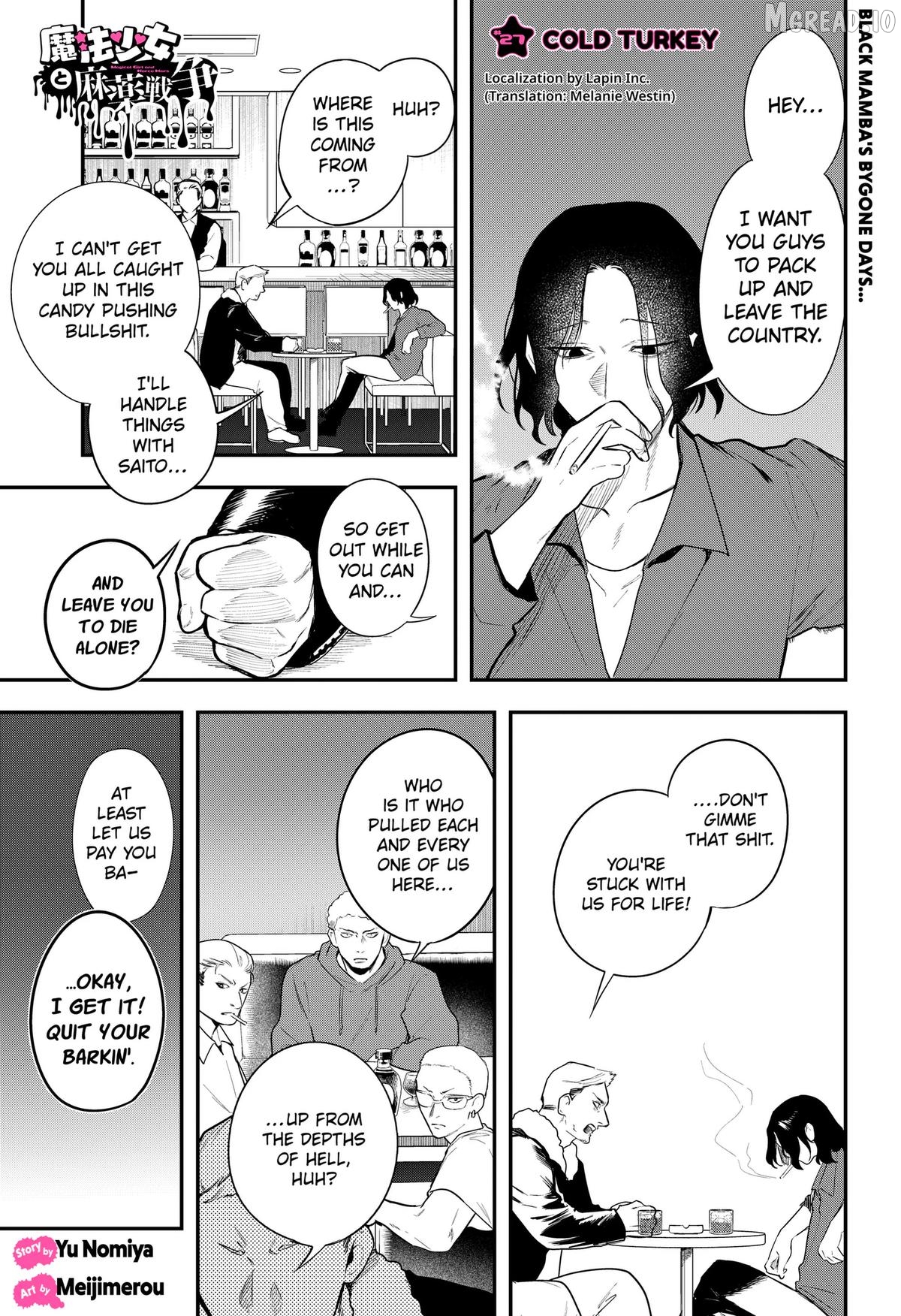 Magical Girl and Narco Wars Chapter 27 - page 1