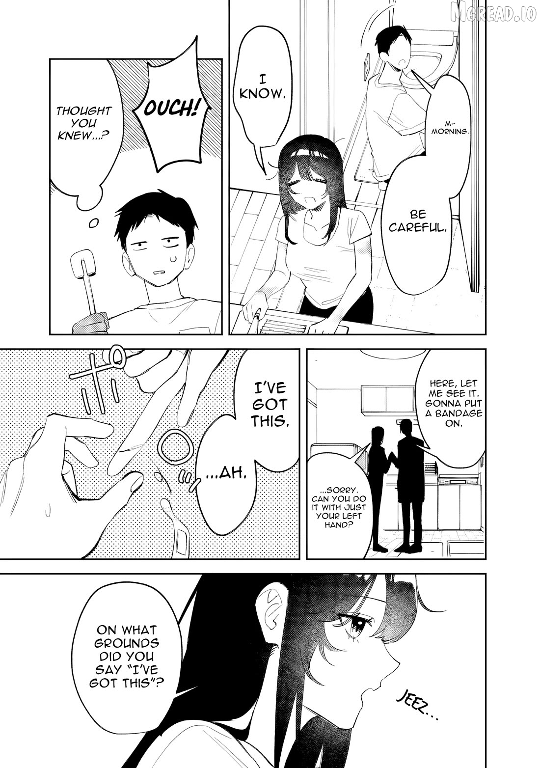 Living together with the queen from my high school days Chapter 36 - page 9