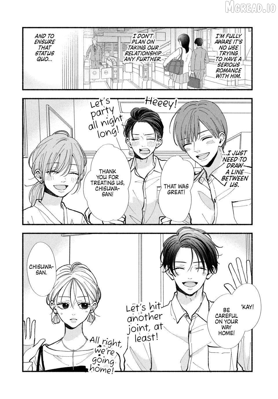 A Sweet Kiss After the Last Train Chapter 4 - page 4