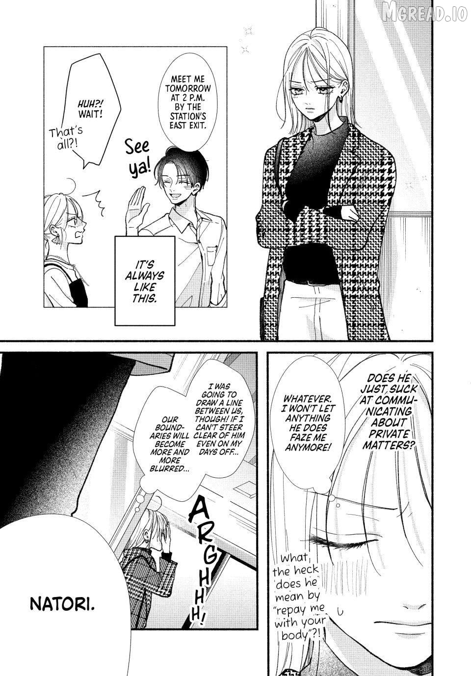 A Sweet Kiss After the Last Train Chapter 4 - page 7