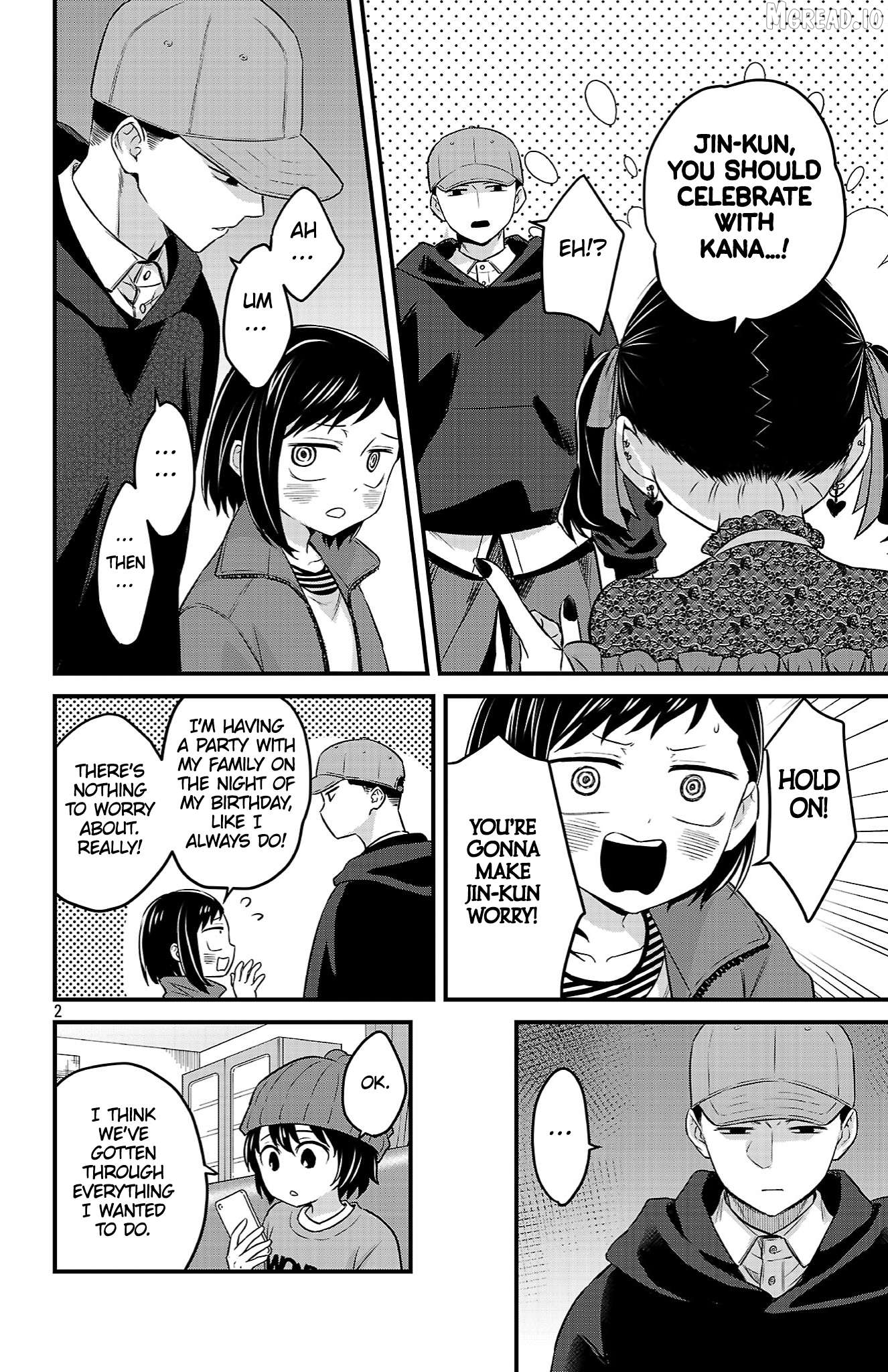 Boku no Kokoro no Yabai Yatsu: Love Comedy ga Hajimaranai Chapter 19 - page 2