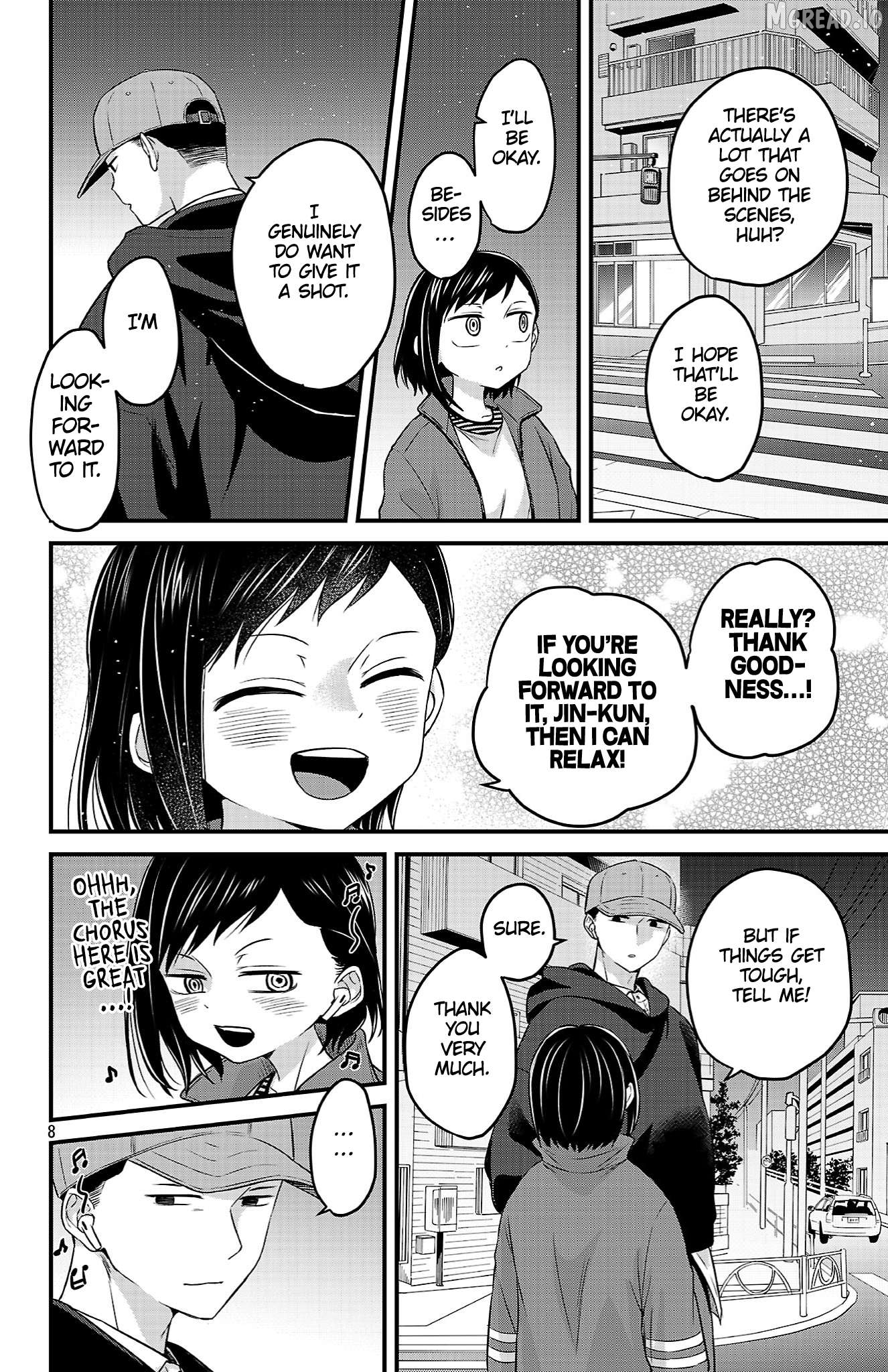 Boku no Kokoro no Yabai Yatsu: Love Comedy ga Hajimaranai Chapter 19 - page 8
