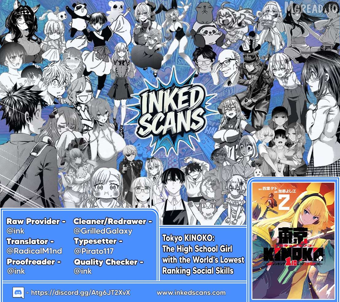 Tokyo KINOKO: The High School Girl with the World's Lowest Ranking Social Skills Chapter 20 - page 20