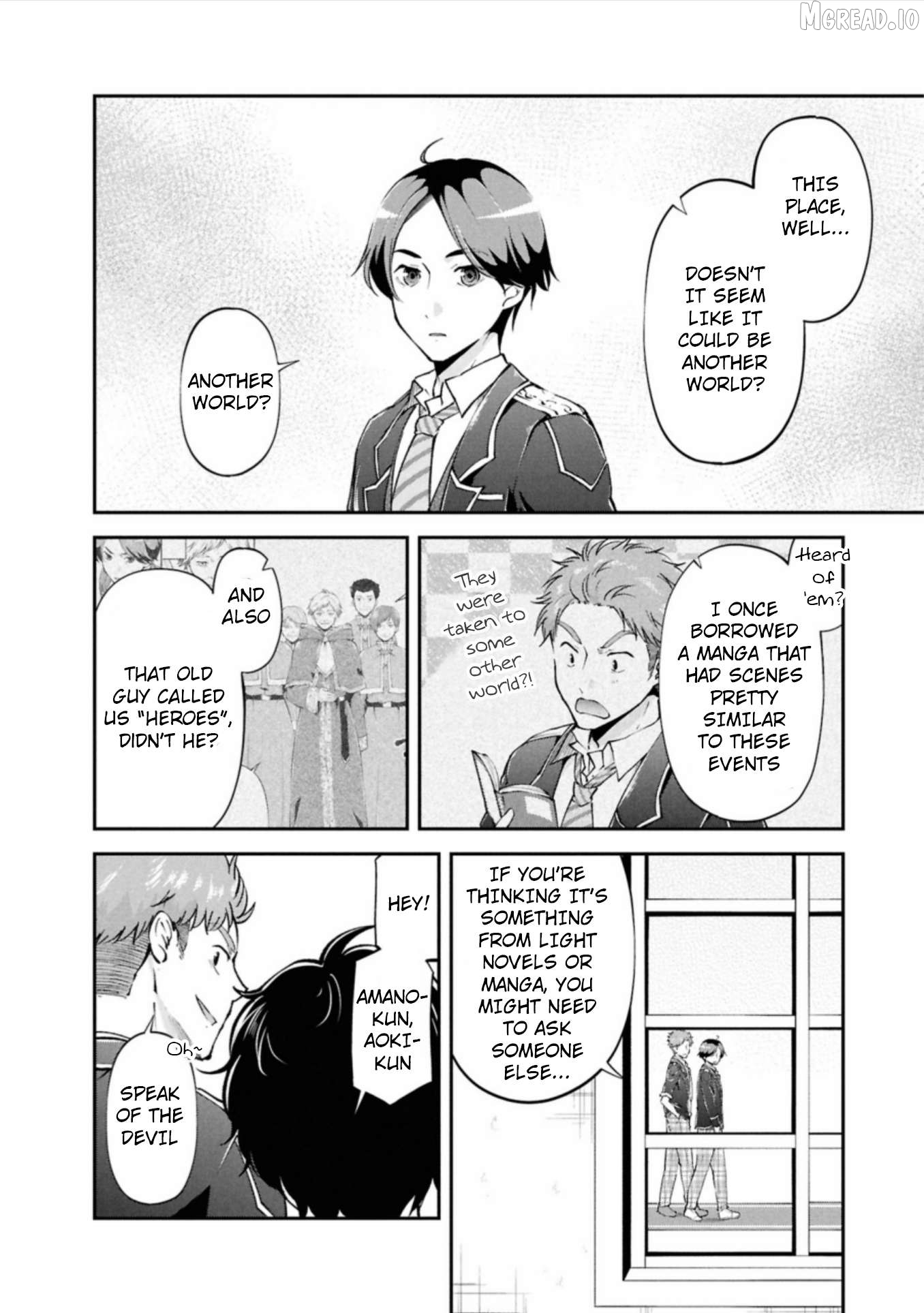 Classmate wa Isekai Ten'i nanoni Watashi wa Isekai Tensei Chapter 3 - page 10