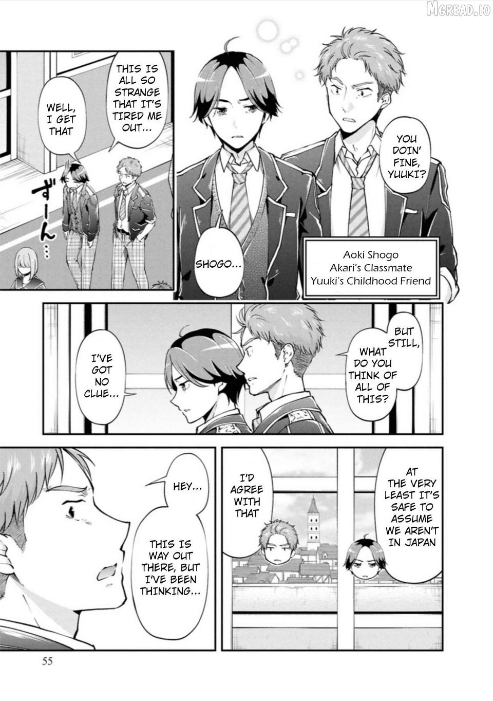 Classmate wa Isekai Ten'i nanoni Watashi wa Isekai Tensei Chapter 3 - page 9