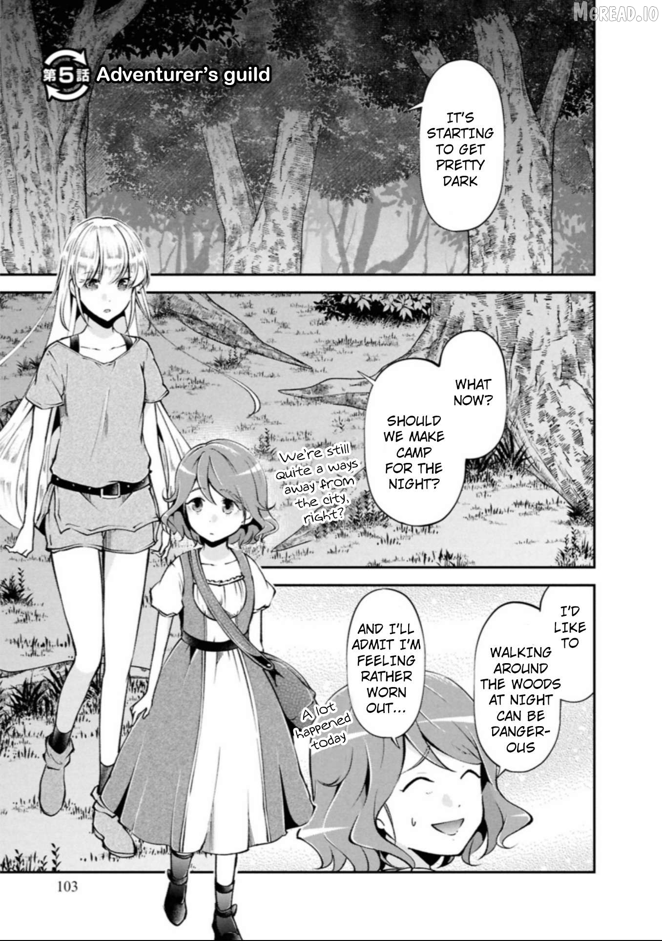 Classmate wa Isekai Ten'i nanoni Watashi wa Isekai Tensei Chapter 5 - page 1