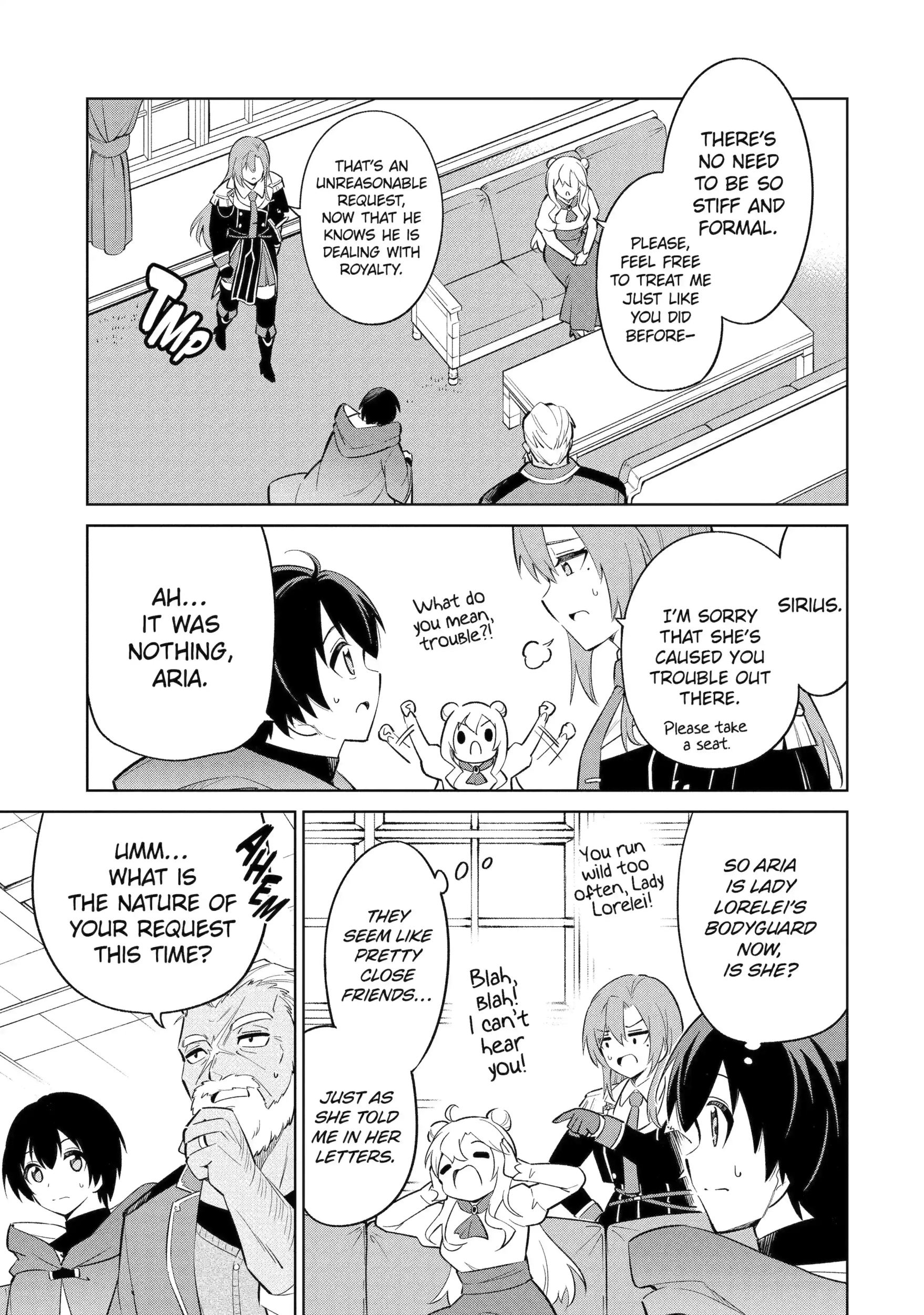 Good natured Adventurer Picks Up a Reincarnated Girl Chapter 13.1 - page 4