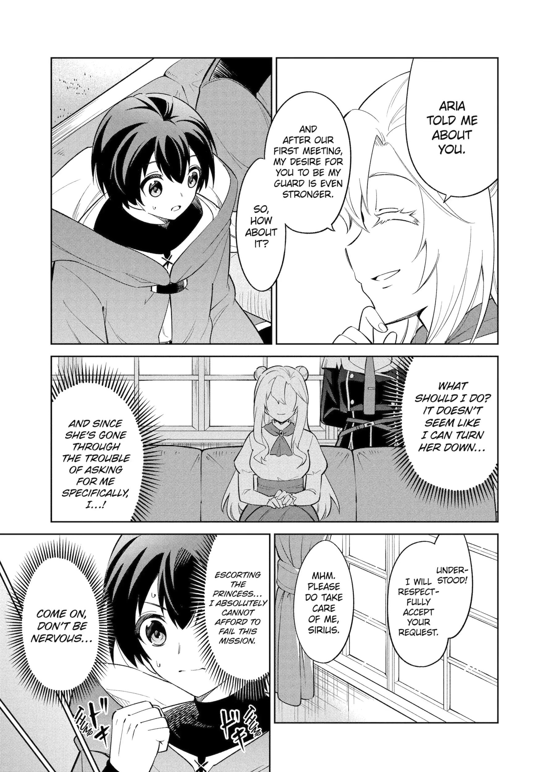 Good natured Adventurer Picks Up a Reincarnated Girl Chapter 13.1 - page 6