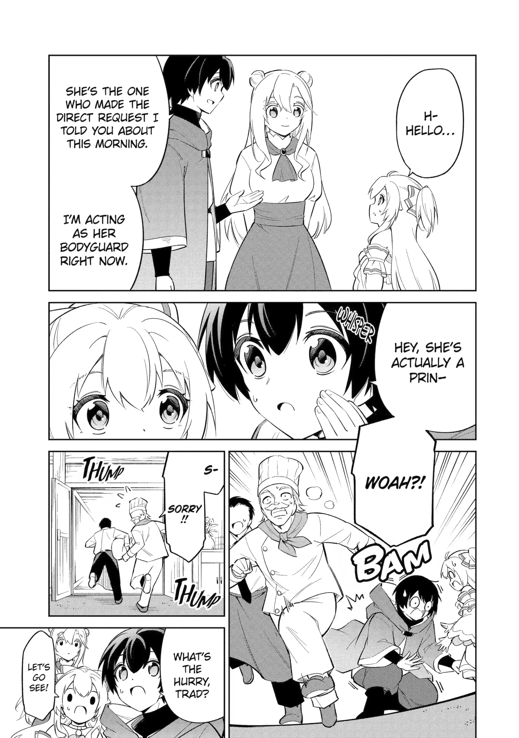 Good natured Adventurer Picks Up a Reincarnated Girl Chapter 13.2 - page 9