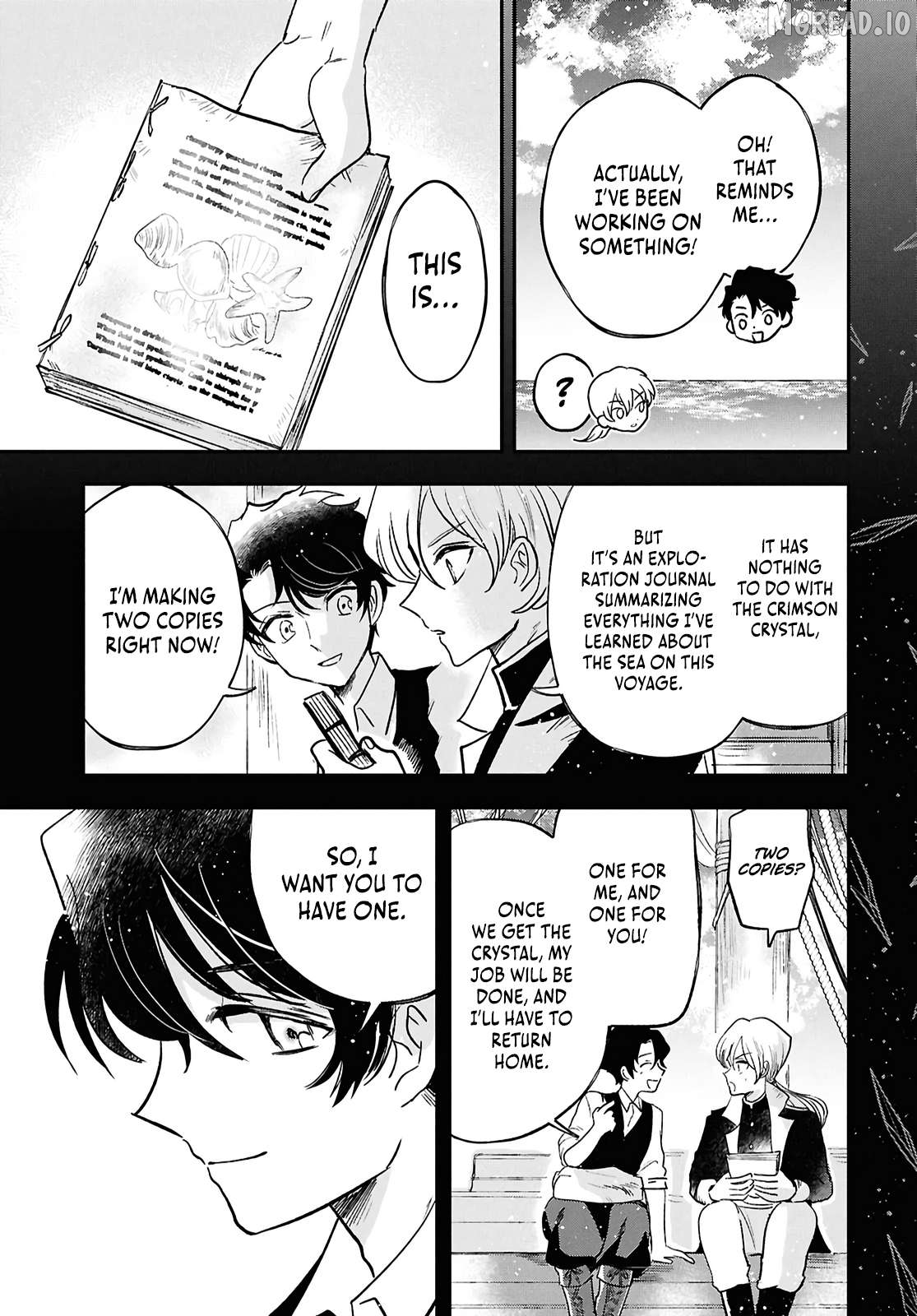 Blue Ocean in the Eyes Chapter 10 - page 21