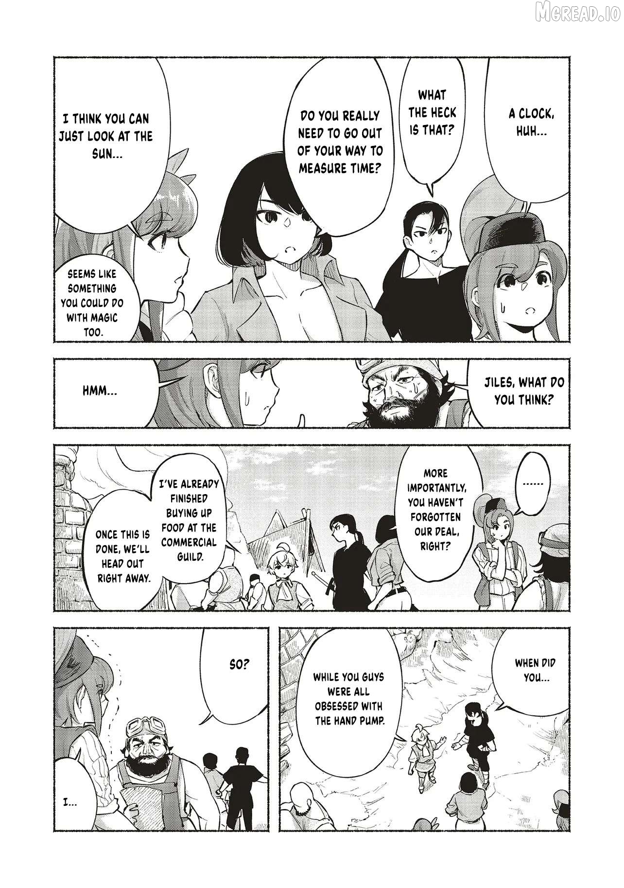 Karada wa Jidou, Nakami wa Ossan no Nariagari Bokenki - Satera mo Tsuiteikimasu! Chapter 9 - page 12