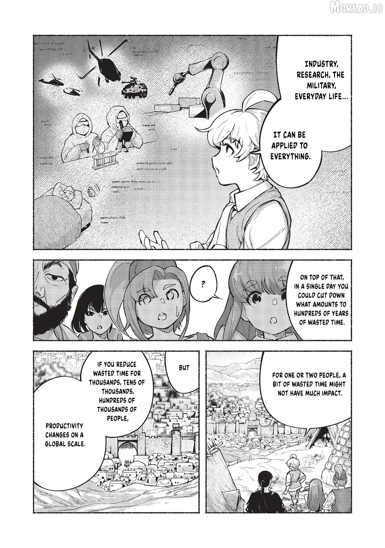 Karada wa Jidou, Nakami wa Ossan no Nariagari Bokenki - Satera mo Tsuiteikimasu! Chapter 9 - page 15