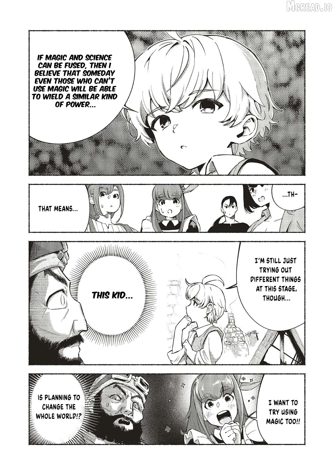 Karada wa Jidou, Nakami wa Ossan no Nariagari Bokenki - Satera mo Tsuiteikimasu! Chapter 9 - page 19